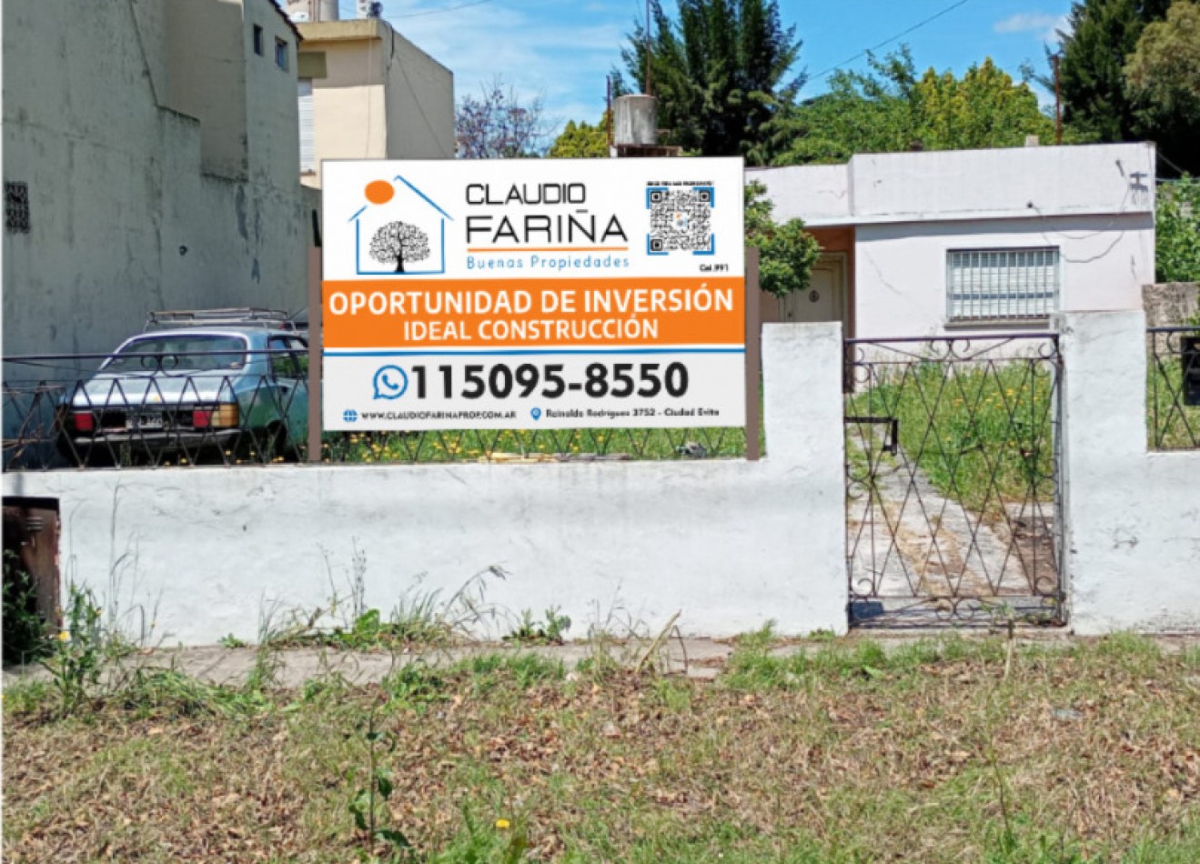 TERRENO EN VENTA EN CIUDAD EVITA - OPORTUNIDAD DE INVERSION